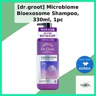 [dr.groot] Microbiome Bioexosome Shampoo, 330ml, 1pc / Korean Shampoo / Scalp Cleansing / 100% Genui