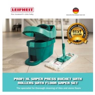 🚚 SG Ready Stock 🚚 Leifheit Profi System Mop Bucket With Stick and Micro Duo Cover (55076) cleaning set floor wash
