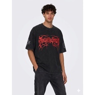 Oversize Washed BMTH Bring Me The Horizon NeX GEn Mc.F Supply co