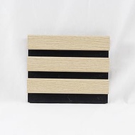 AllE quip 3D Acoustic Panels 12 x 15 x 2.2 cm, Wood Look Panels, Wall Panels in Wood Look as Sound A
