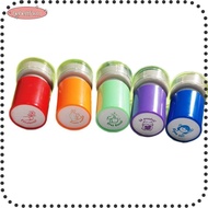LIKE 5Pcs Teacher Seal Stamp, Praise Set Award Spanish Seal, Cartoon Durable Encourage Students Cute