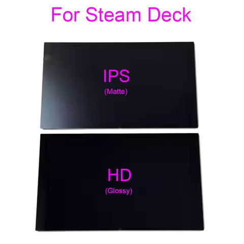 HD LCD Screen Assembly For Steam Deck Game Console 64G 128G 256G 512G 1TB Anti-Glare IPS LCD Display