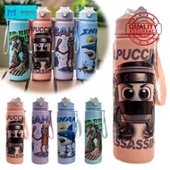 MW 700ml Tung Tung Tung Sahur Water Bottle Cartoon Children Outdoor Proof Stick Portable Water T7h1