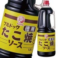 Bulldog Tokuyo Takoyaki Sauce 1.8L Umami Authentic Japanese Flavor No Alcohol No Lard [Exp: August 2