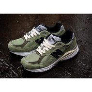 JJJJound x New Balance NB 990 V3 retro grass green American men's jogging shoes M990JD3