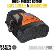 Klein Tools 55421BP-14 Tradesman Pro™ Tool Bag Backpack 39 Pockets Black 14-Inch