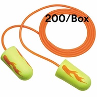 ▶$1 Shop Coupon◀  3M Ear Plugs, 200/Box, E-A-Rsoft Yellow Neon Blasts 311-1252, Corded, Disposable,