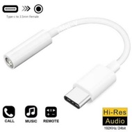 Usb Type C to Audio Cable 3.5mm Converter Adapter Type-C to 3.5mm Audio Jack