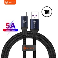 MIXIO 5A USB Type C Charger Cable 100W Nylon
