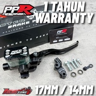 (1 TAHUN WARRANTY) PPR RACING S1 MASTER PUMP (UNIVERSAL) 14MM 17MM PNP ONLY/ PPR RACING MASTER PUMP 