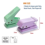 Mini paper punch 1 hole paper punch one hole punch/
