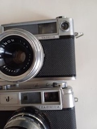 YASHICA J($200)/minister-D($100冇貨) 影攝佳相機 機械相機 七十年代日本相機