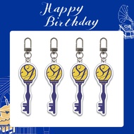 Kpop Idol SUPER JUNIOR 20th Anniversary Acrylic New Keychain Pendant Commemorative Gift