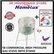 HOMELUX (5B) Commercial High Pressure Gas Stove With Stand / Dapur Gas | 高脚高压煤气炉 | 煮炒炉