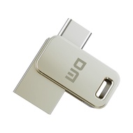 DM PD060 แฟลชไดรฟ์แบบสองพอร์ต USB 3.2 Gen1 Type-C + Type-A OTG สำหรับ Android / iOS / PC / Mac