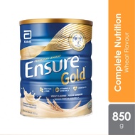 Abbott Ensure Gold Wheat Flavored Complete Nutrition Powder 850g