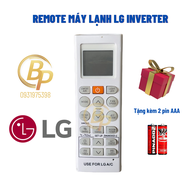 Remote Điều hòa LG inverter nút cam - Remote máy lạnh LG inverter - Điều khiển điều hoà LG - Tặng kè