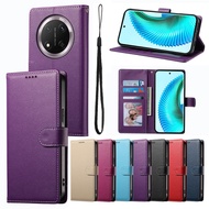 For Honor X9d X9c X8c X5c X9b X8b X6b X5b X9a X6a Magic 7 Lite 5 Lite Phone Case Wallet Leather Flip