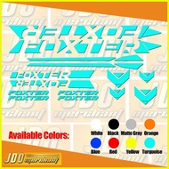 【hot sale】 Foxter bikes  set 2 Vinyl Stickers