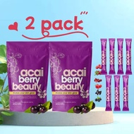 2pack  Acai Berry Powder Healthy Beauty Juice  5g*7 pieces