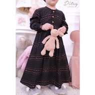 Little Ditsy January 2023 Syera Black size 6