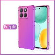 Carristo Huawei Honor X6C Case Rainbow Shockproof Back Cover TPU Silicone Casing Phone