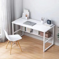 table💘&amp;Computer Desk Desktop Home Bedroom Desk Student Learning Writing Table Rental House Rental Simple Desk LFBT