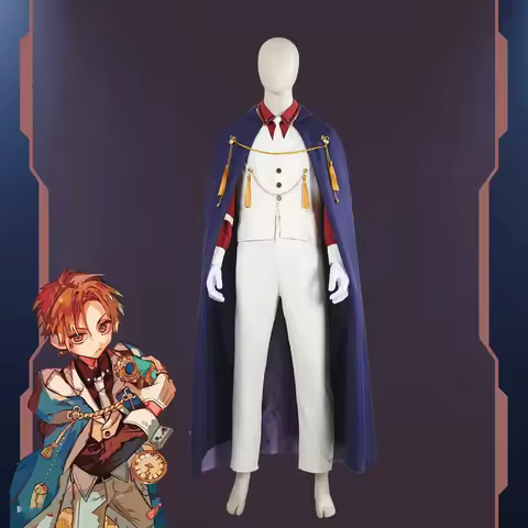 Anime Toilet Bound Hanako-kun Aoi Akane Cosplay Costume Military Uniform Cloak Vest Set Man Woman Ha