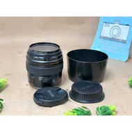 Canon EF 85mm f1.8 USM With Hood Fixed Lens