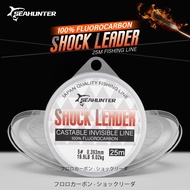 SEAHUNTER Shock Leader Fluorocarbon Front Line 25M 4.4-19.9LB High Strength Fishing Durable