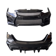 Auto Car Front Bumper Body Kits with LED for Elantra  2016 2017 2018 Elantra Bumper Guard Side Skirt