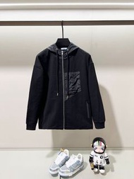 Prada 西裝拉鍊連帽夾克