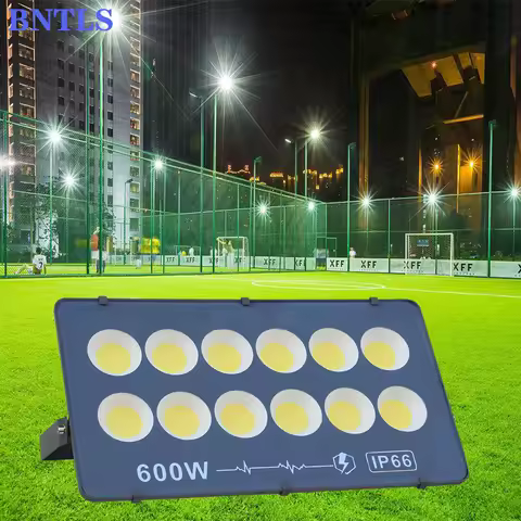 Ultrathin LED Flood Light 600W 500W 400W 300W 200W 100W LED Floodlight IP65 Waterproof AC220V LED Sp