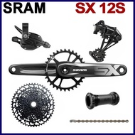 2021 NEW Sram SX Eagle 1x12 Speed Groupset Trigger Shifter Derailleur Chain SX Crankset DUB Bottom Bracket SX 1210 Cassette 11-50T 12 Speed Groupset Kit