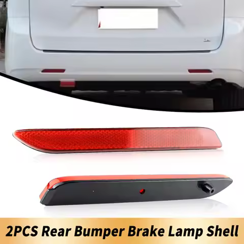2PCS Only Shell No Bulb Rear Bumper Brake Light Cover Canbus For Toyota RAV4 Camry Reiz SIENNA Innov