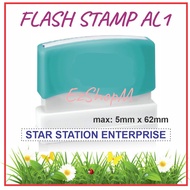 [EzShopM] Pre Inked Flash Stamp AL1 (F967) (READY STOCK)