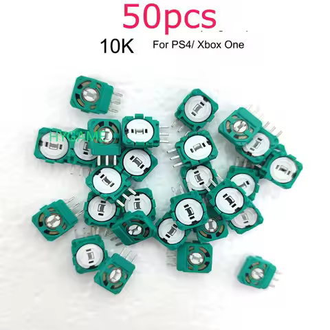 50pcs for XBOX ONE for PS4 PS5 Sensor 10K 3D Analog Thumbstick 2.3k Axis Resistors Joystick Potentio