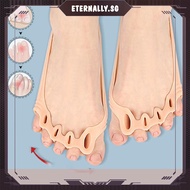 [eternally.sg] 5 Holes Fixed Toe Separator Breathable Overlapping Toe Separator Foot Care Tools