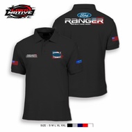 S-5XL POLO FORD RANGER Short Sleeve Collar Polo shirt 100%Cotton Unisex polo shirt S-3XL