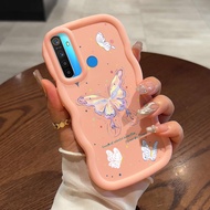 Casing hp For Realme 5 5i 5s 6i Case Butterfly Fire NEW Compatible Full Cover Cesing Case for Silico