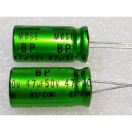 Nichicon MUSE ES bp 47uf 50v bipolar Capacitor No Terminal