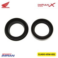 SEAL SET, FR. FORK(SHOWA)(51490-KRM-852) 100% ORI HONDA GENUINE PART - RS150R V2 V3/ RSX