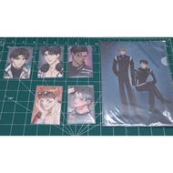 Bomtoon Racing to Another Pink - Photocard and Clear File & Couple Postcard