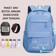 [BONUS Bottle] NEW PRIMARY SCHOOL GIRLS' SCHOOL BAG / TEENAGE WOMEN'S BACKPACK / POPULAR SCHOOL BAG 