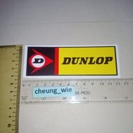 Dunlop 1pc Tire logo Sticker/Sticker