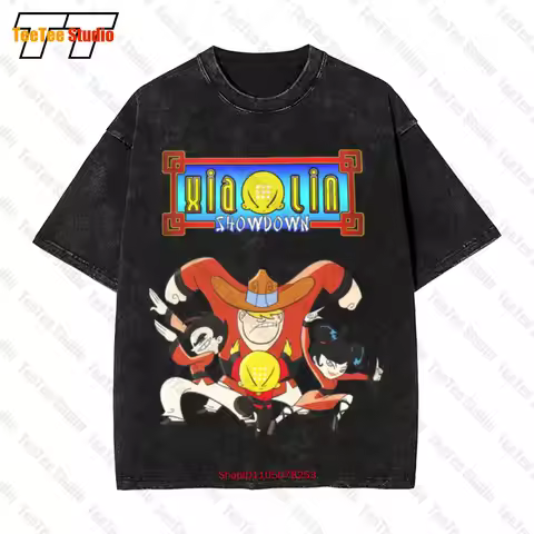 Xiaolin Showdown V1 Kimiko Omi Jack Tv Series Vintage Oversized T-Shirt 0K3J