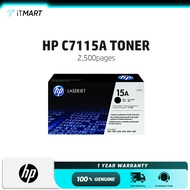 HP C7115A 7115A 15A Original Laserjet Mono Toner Cartridge / 2.5k Pages / HP LaserJet 1000 1200 3300