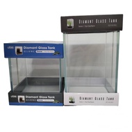Ultra White Tank Glass Peacock Fish Betta 15 * 15 * Height 25cm Betta Fish Tank Small Fish Tank
