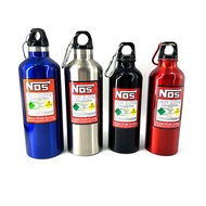 NOS Nitrogen Water Bottle JDM Thermos Flask Motorcycle Mountain Bike Water Bottle Riding Equipment A