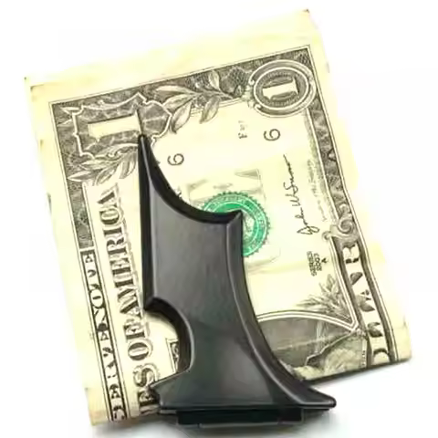 Dark Knight Rises Man Batarang Money Clip Black Id Card Folder Cash Money Clip Holder Magnetic ID Ho